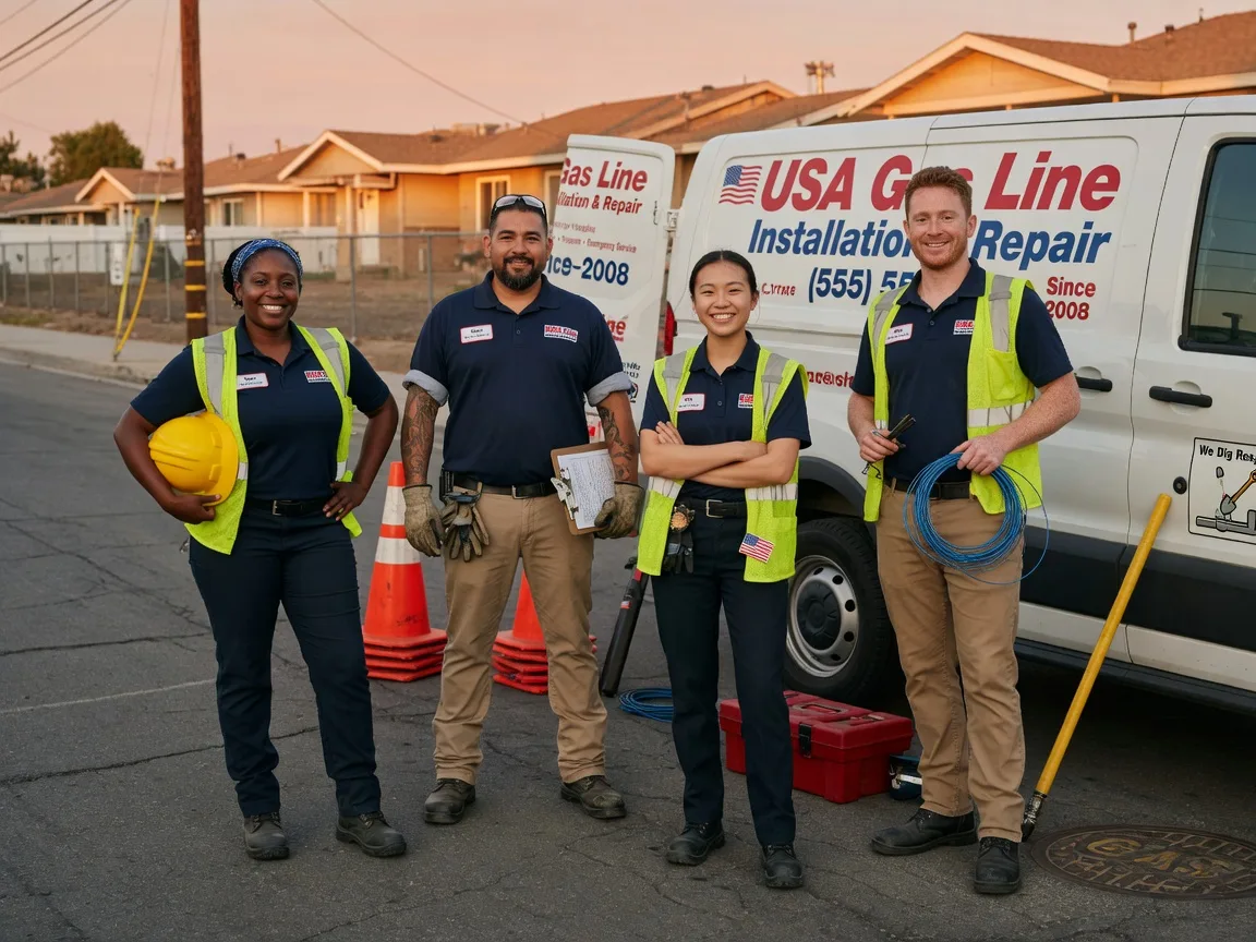 Gas Line Installation company in Elsmore, KS
